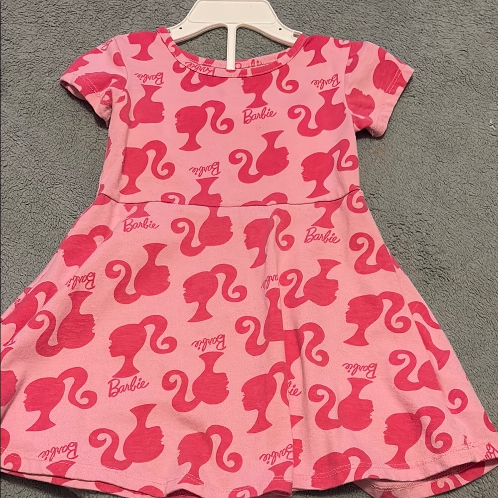 Barbie Pink Kids Dress